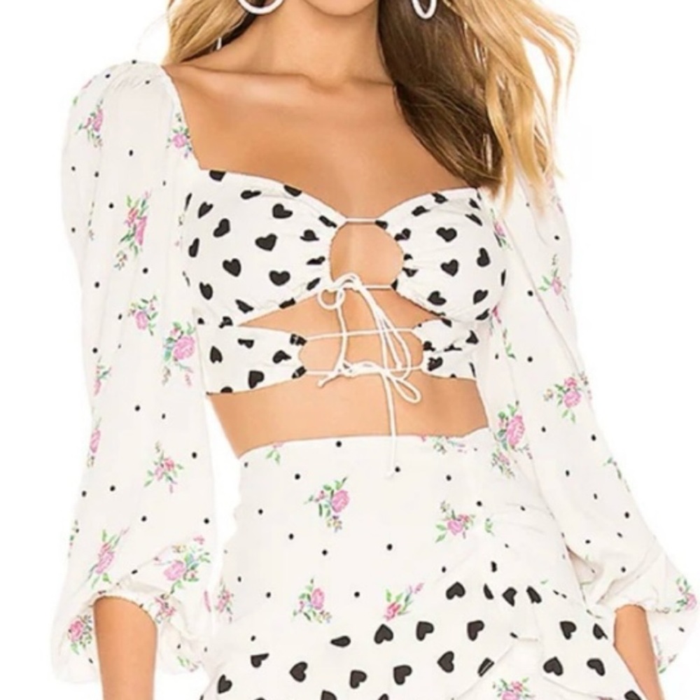 For Love & Lemons Lucia Top